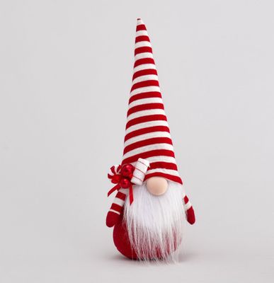 40cm Santa Gonk w/Stripe Hat