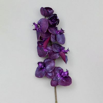 75cm Glitter Phalaenopsis Purple