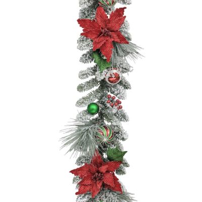 180cm Velvet Point Multi Ball Grln