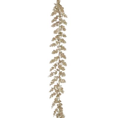 180cm Eucalyptus Garland Champagne