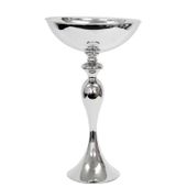 Silver bowl on stand