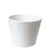 Gloss White Verdi Pot