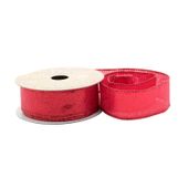 Red Sparkle Ribbon (30mm x 10yds)