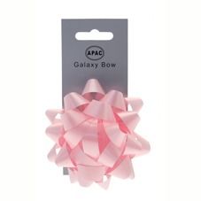 Pink Galaxy Bow on Header 