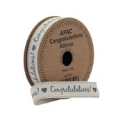 Congratualtions Ribbon (15mm x 5m)
