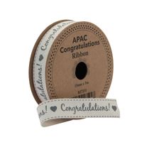 Congratualtions Ribbon (15mm x 5m)