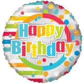 Unisex Happy Birthday (18inch)