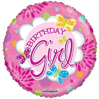Birthday Juvenile Girl Balloon (18 Inch)
