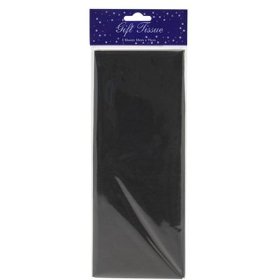 Black Tissue Paper Retail Pack (5 sheets)