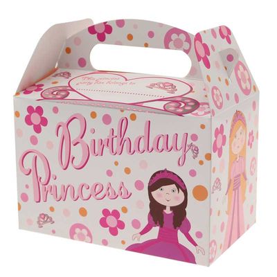 Princess Party Box - 6 boxes per header card 